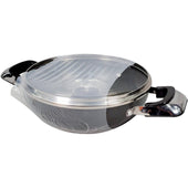 XC - Non Stick Wok w/G. Lid 20cm - 3mm S/Handle - S1117 XC - Non Stick Wok w/G. Lid 20cm - 3mm S/Handle - S1117