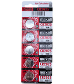 Maxwell - Lithium Battery - 3.0V - CR-2025 Maxwell - Lithium Battery - 3.0V - CR-2025