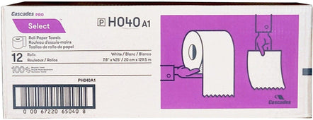 Cascade - Paper Hand Towel - Hand - White - 425ft - H040 Cascade - Paper Hand Towel - Hand - White - 425ft - H040