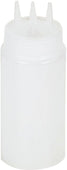 Pro-Kitchen - 16oz Squeeze Bottle - Tri Tip - Clear - JSP16 Pro-Kitchen - 16oz Squeeze Bottle - Tri Tip - Clear - JSP16