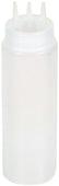 Pro-Kitchen - 24oz Squeeze Bottle - Tri Tip - Clear - JSP24 Pro-Kitchen - 24oz Squeeze Bottle - Tri Tip - Clear - JSP24