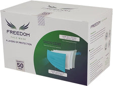 Disposable 3ply - Face Mask - Blue Disposable 3ply - Face Mask - Blue