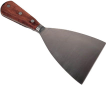 Pan Scraper - Forged - Wood Handle - 4.5 Pan Scraper - Forged - Wood Handle - 4.5