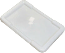 Plasco - White Lids for Lugs - 25x16 Plasco - White Lids for Lugs - 25x16