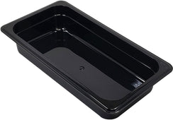 Poly Pan Black - 1/3 x 2.5 Poly Pan Black - 1/3 x 2.5