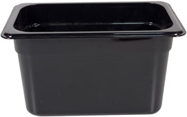 Poly Pan Black - 1/4 x 6 Poly Pan Black - 1/4 x 6