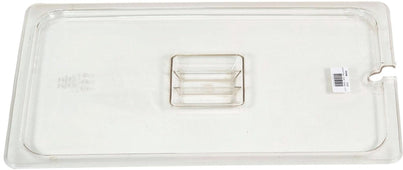 Poly Pan Clear - 1/1 - Cover Notched Poly Pan Clear - 1/1 - Cover Notched