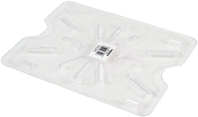 Poly Pan Clear - 1/2 - False Bottom Poly Pan Clear - 1/2 - False Bottom