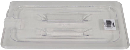 Poly Pan Clear - 1/3 - Cover Notched Poly Pan Clear - 1/3 - Cover Notched