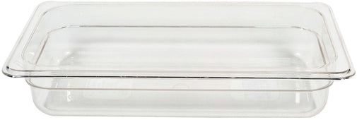 Poly Pan Clear - 1/3 x 4 Poly Pan Clear - 1/3 x 4