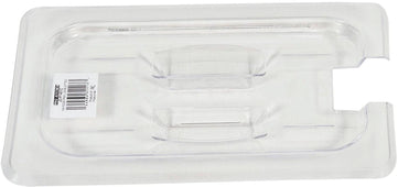Poly Pan Clear - 1/4 - Cover Notched Poly Pan Clear - 1/4 - Cover Notched