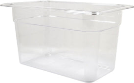 Poly Pan Clear - 1/4 x 6 Poly Pan Clear - 1/4 x 6