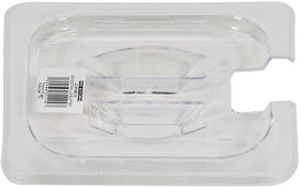 Poly Pan Clear - 1/6 - Cover Notched Poly Pan Clear - 1/6 - Cover Notched