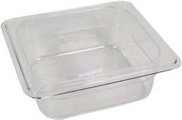 Poly Pan Clear - 1/6 x 2.5 Poly Pan Clear - 1/6 x 2.5