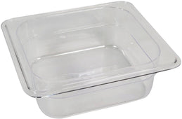 Poly Pan Clear - 1/6 x 2.5 Poly Pan Clear - 1/6 x 2.5