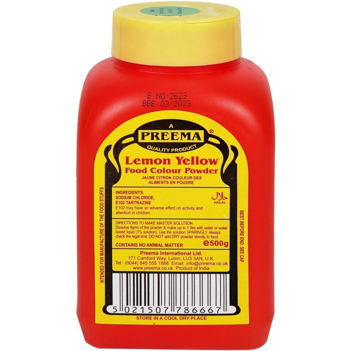 VSO - Preema - Lemon Yellow colour