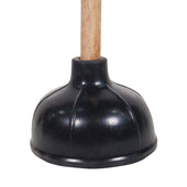 Pro-Fix/Spartano - Rubber Toilet Plunger with wooden handle - 4921 Pro-Fix/Spartano - Rubber Toilet Plunger with wooden handle - 4921