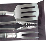 CLR - Pro-Kitchen - BBQ Set (Tongs, Spatula, Carving Fork) CLR - Pro-Kitchen - BBQ Set (Tongs, Spatula, Carving Fork)
