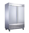 GLACIER - Reach-In 2 Door Freezer 55*32*80 -GF-2