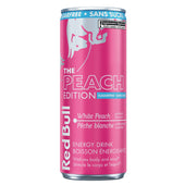 Red Bull - White Peach - Sugar Free - Cans Red Bull - White Peach - Sugar Free - Cans