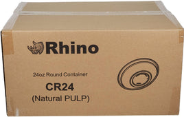 Eco-Craze - 24oz Round Natural Pulp Bowl - CR24 Eco-Craze - 24oz Round Natural Pulp Bowl - CR24