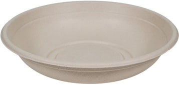 Eco-Craze - 24oz Round Natural Pulp Bowl - CR24 Eco-Craze - 24oz Round Natural Pulp Bowl - CR24