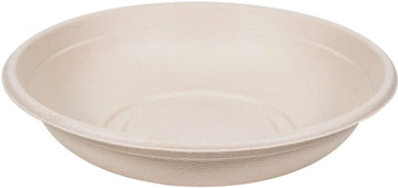Eco-Craze - 32oz Round Natural Pulp Bowl - CR32 Eco-Craze - 32oz Round Natural Pulp Bowl - CR32