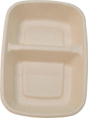 Eco-Craze/Rhino - 900 ml Rect. Cont. w/2 Comp - CR900-2 Eco-Craze/Rhino - 900 ml Rect. Cont. w/2 Comp - CR900-2