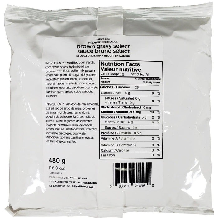 Rose Hill Brown Gravy Sauce Mix
