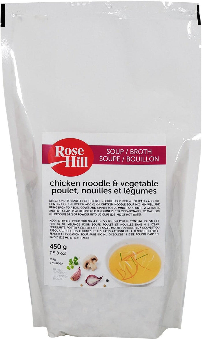 CLR - Rose Hill - Soup Broth - Chicken Noodle & Vegetable