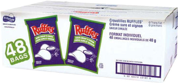 Ruffles - Chips - Sour Cream & Onion - 22131 Ruffles - Chips - Sour Cream & Onion - 22131