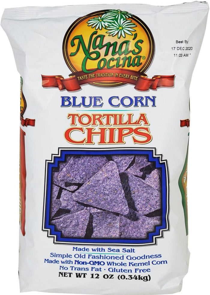 CLR - Nanas Cocina - Tortilla Chips - Blue Corn