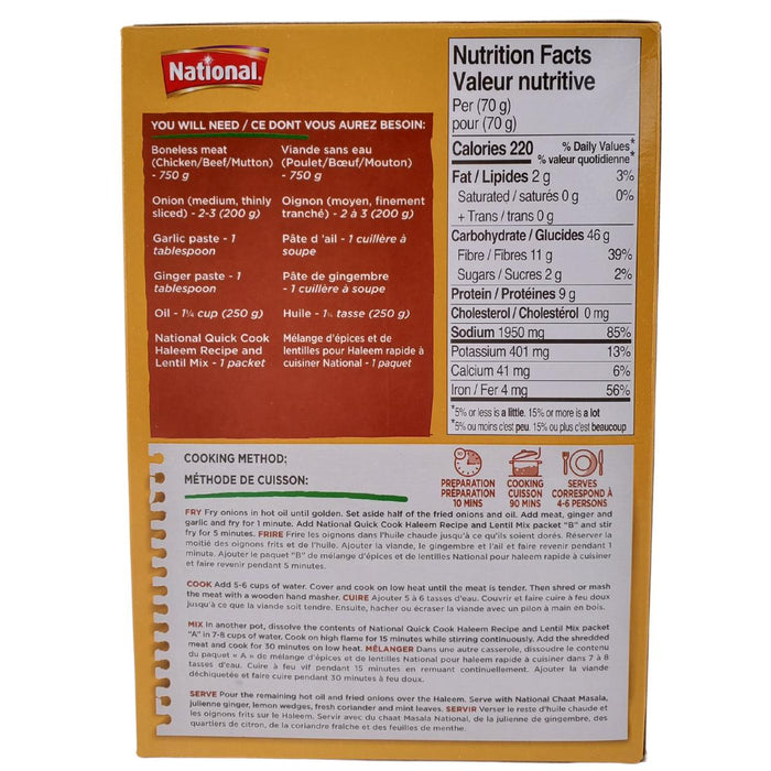 National - Quick Cook Haleem Mix