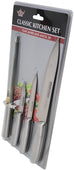 SS Knife 4 Pcs - Classic Kitchen Set SS Knife 4 Pcs - Classic Kitchen Set