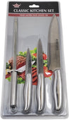SS Knife 4 Pcs - Classic Kitchen Set SS Knife 4 Pcs - Classic Kitchen Set