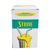 Stone Plastic Straw - 6 Stone Plastic Straw - 6