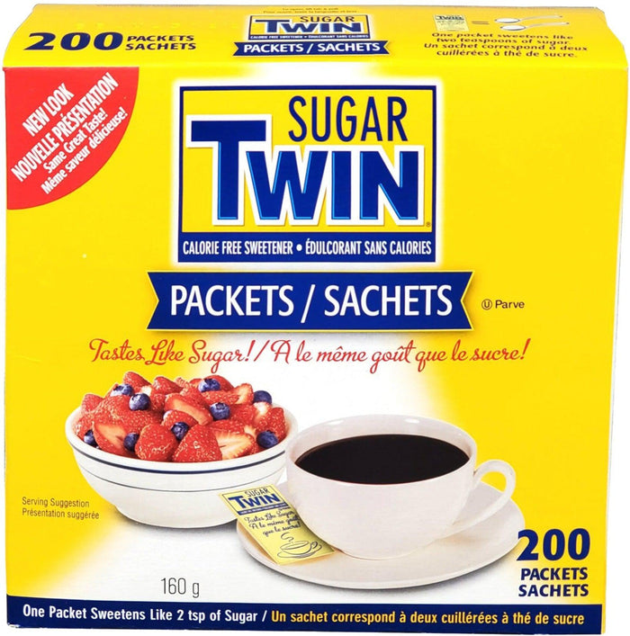 CLR - Twin - Portions - Sugar - Calorie Free (200 pcs)