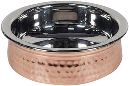 Copper Hyderabadi Handi 600Ml No.2, 15.5cm Copper Hyderabadi Handi 600Ml No.2, 15.5cm