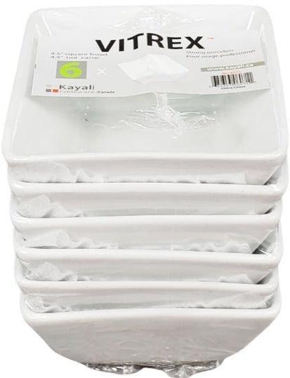 CLR - Vitrex - 4.5'' Square Bowl