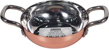PK-89254A -Fry Pan 2.75oz - SS - Copper Finish w/2 Handles PK-89254A -Fry Pan 2.75oz - SS - Copper Finish w/2 Handles