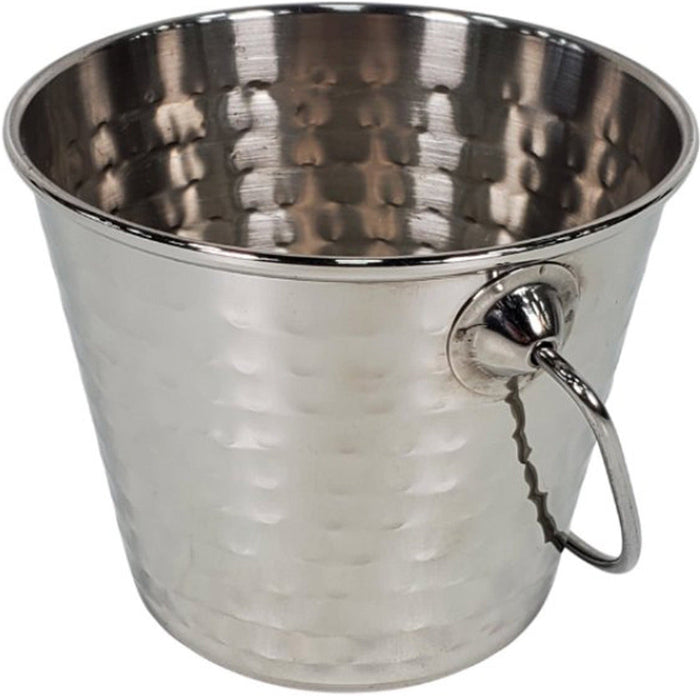 PK-82347C - 15oz Mini Pail - SS - Hammered Finish