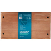 LeGourmet - Acacia Wood Serving Tray w/ Handle, 15.25x8.25 LeGourmet - Acacia Wood Serving Tray w/ Handle, 15.25x8.25