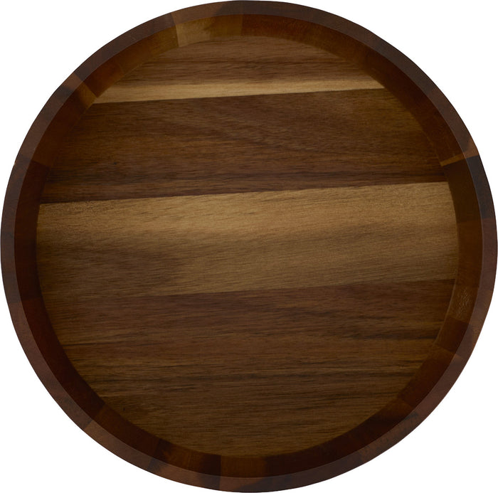 L.Gourmet - Acacia Wood Bowl, 24.5cm dia.x8cm