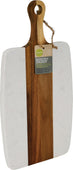 L.Gourmet Acacia Wood+Marble Board - 13.75 L.Gourmet Acacia Wood+Marble Board - 13.75