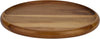 L.Gourmet Acacia Wood Plate - 26cm dia.