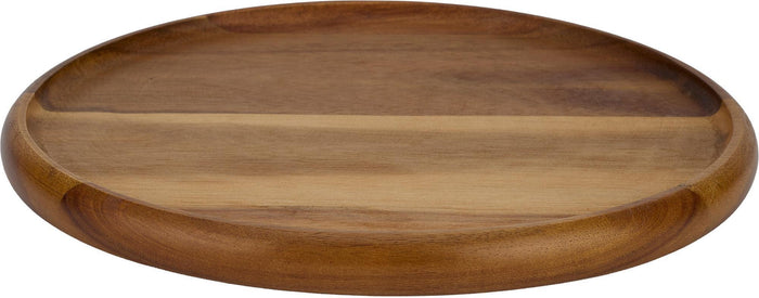 L.Gourmet Acacia Wood Plate - 26cm dia.