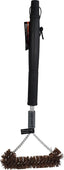 BBQ SS Wire Brush w/Scraper 19 BBQ SS Wire Brush w/Scraper 19