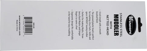 Muddler S/S - Netted Head - SBM-8N Muddler S/S - Netted Head - SBM-8N