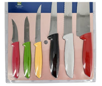 Tramontina - 7 PC Knife Set - Colors Tramontina - 7 PC Knife Set - Colors