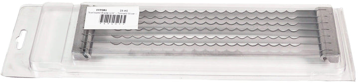 Scalloped Blade 1/4 Scalloped Blade 1/4